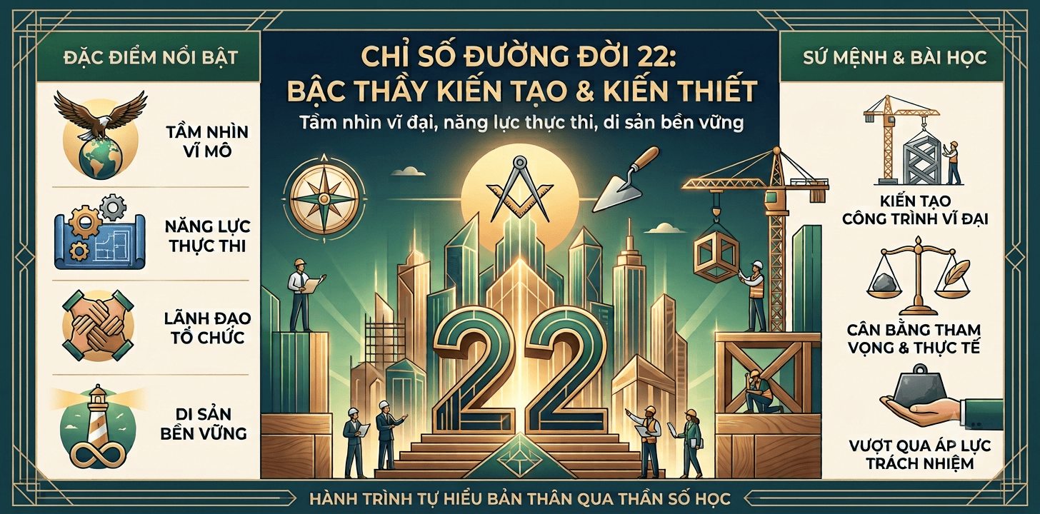 Chỉ số đường đời 22